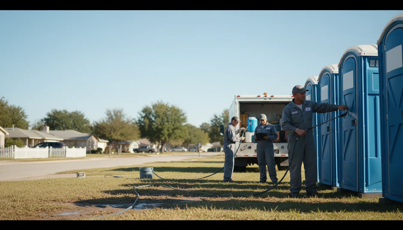 Long-Term Portable Toilet Rental in Eldorado, OK near me